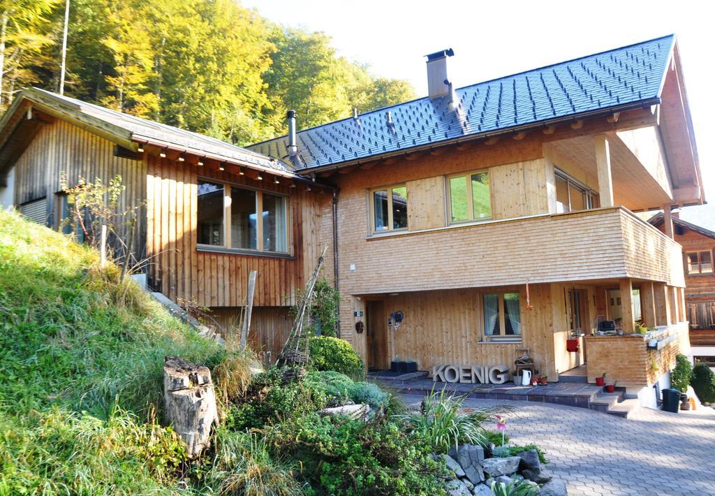 Апартаменты Haus Koenig Безау Экстерьер фото